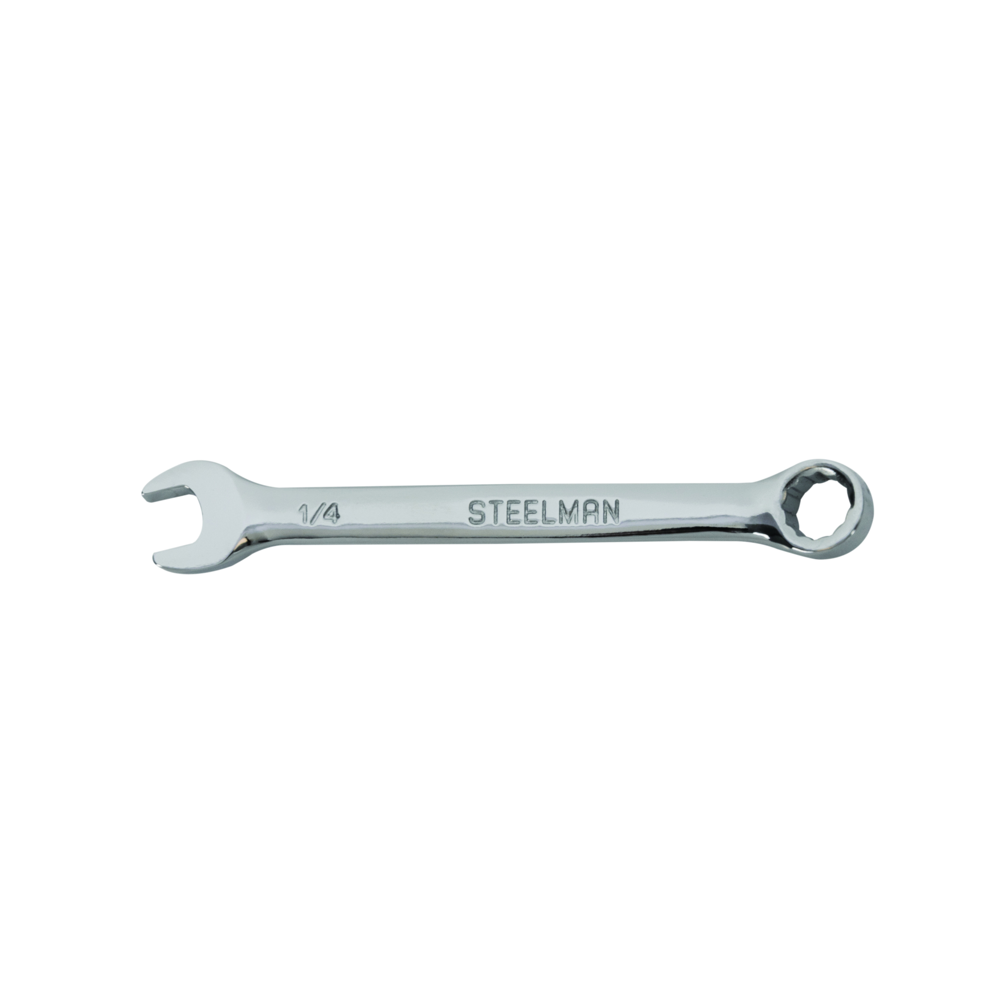 STEELMAN 1/4-Inch Stubby Combination Wrench, 12-Point Box End, Model# 82598